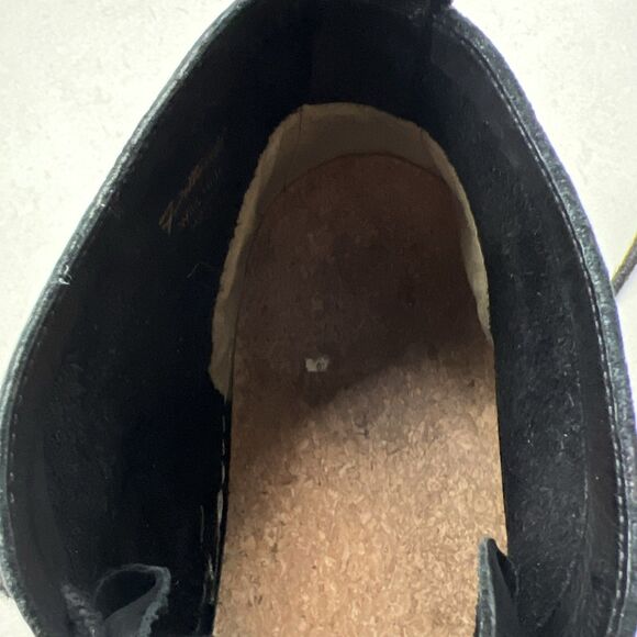 Vivobarefoot Shoes Men 45 EU / US 11.5-12 Black Leather Wild Hide Lace Up Boot - Picture 10 of 13